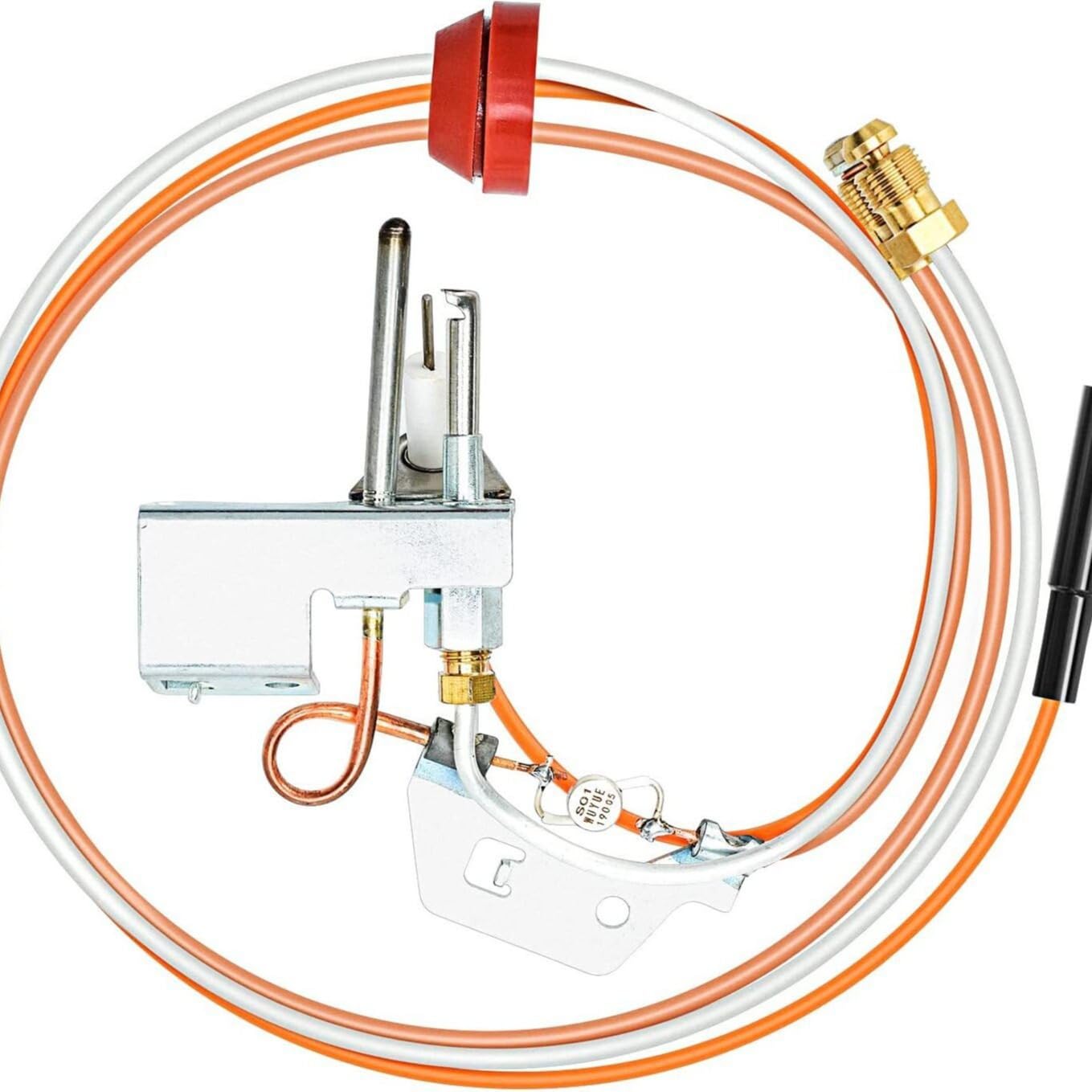 Guida per scaldabagno Set di ricambio per montaggio Accessori per riscaldamento efficienti Componente guida Adatto per sistemi idrici