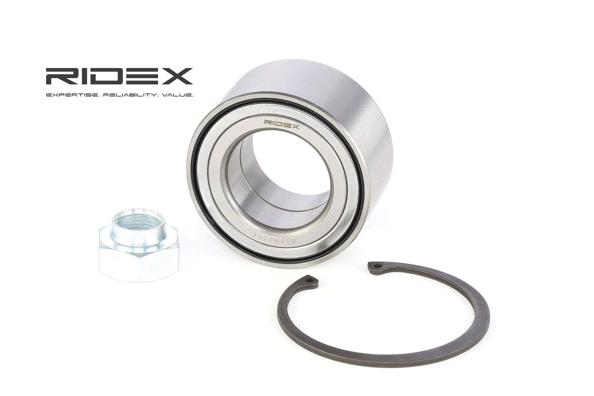 RIDEX 654W0344 Kit cuscinetto ruota Anteriore bilaterale Compatibilità con OPEL AGILA B H08