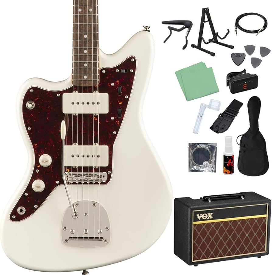 Squier Classic vibe 60s レフティ Amazon | Squier by Fender Classic Vibe '60s Jazzmaster Left-Handed