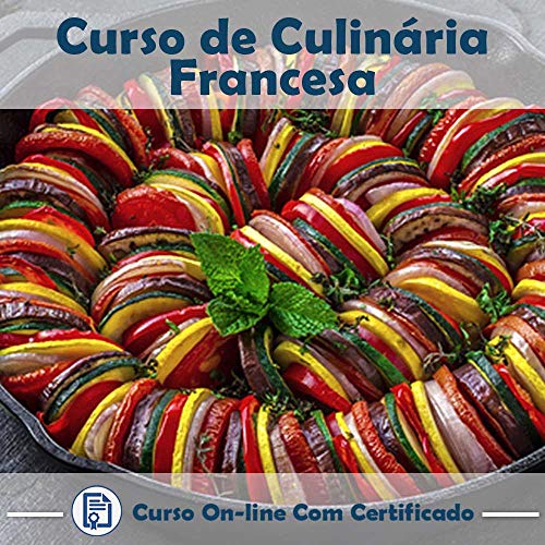Curso online em videoaula sobre Culinária Francesa com Certificado
