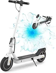 Lambo Patinete Elétrico Scooter W3, 500W É dobrável Elétrico Scooter Adulto, Velocidade 30 KM/H (MAX), 35 KM de Autonomia, Capacidade de carga 100KG
