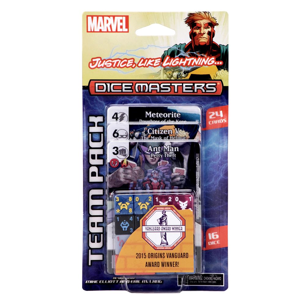 Marvel Dice Masters: Justice Like Lightning Team Pack, Game