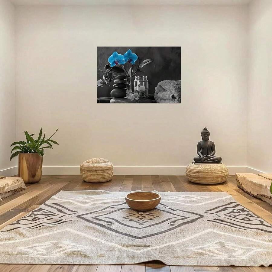 Tableau zen mural impression sur toile haute définition sans cadre
