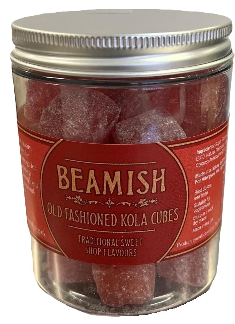 Beamish Branded - Natural Kola Cubes Candy, 230g - Kola Flavoured Sweets
