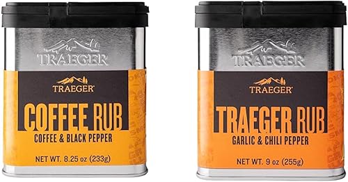 Traeger Grills Coffee and Spice Rubs Bundle (2 artículos)