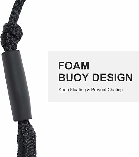 Miniatura 3 de Cuerda de amarre elástica para barcos, cuerda de amarre para barcos, cuerdas de acoplamiento para lanchas, kayak, moto acuática, pontón, canoa,