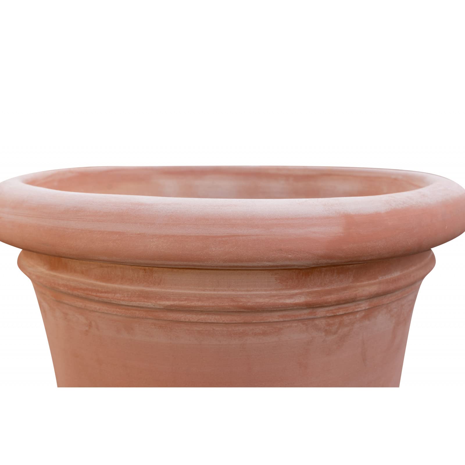 Biscottini Vasi terracotta grandi per piante 72x64 cm Made in Italy | Vaso grande da esterno artigianale