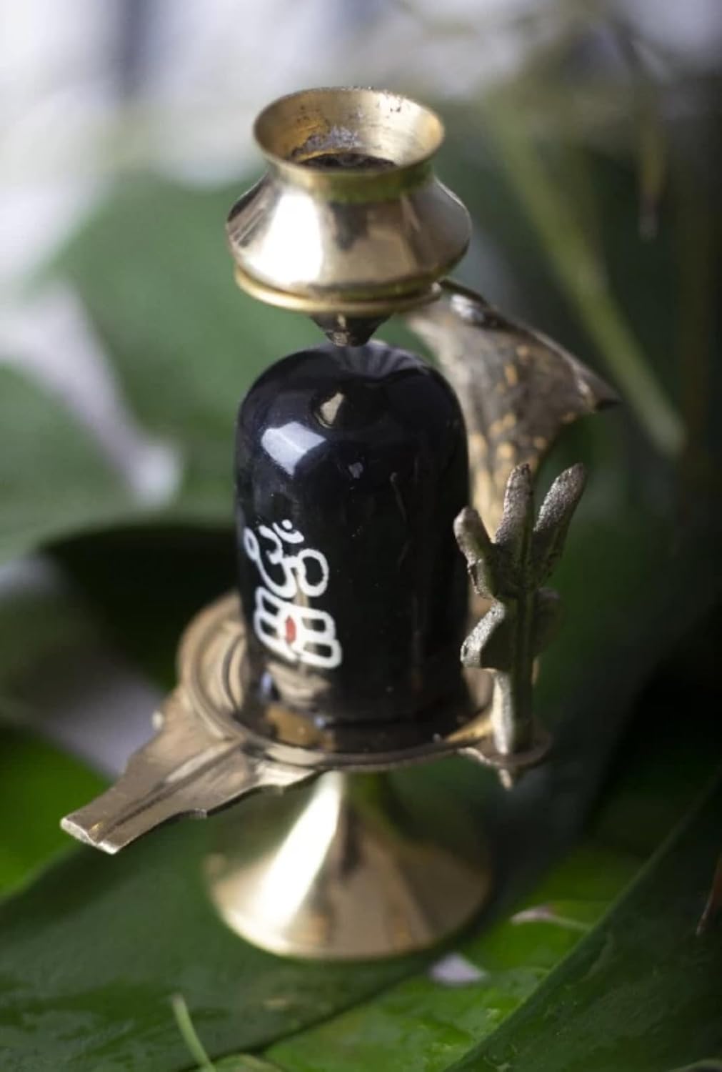 Buy Candor Hoe Decors Brass Lord Shiva Linga /Linga Shivling Statue