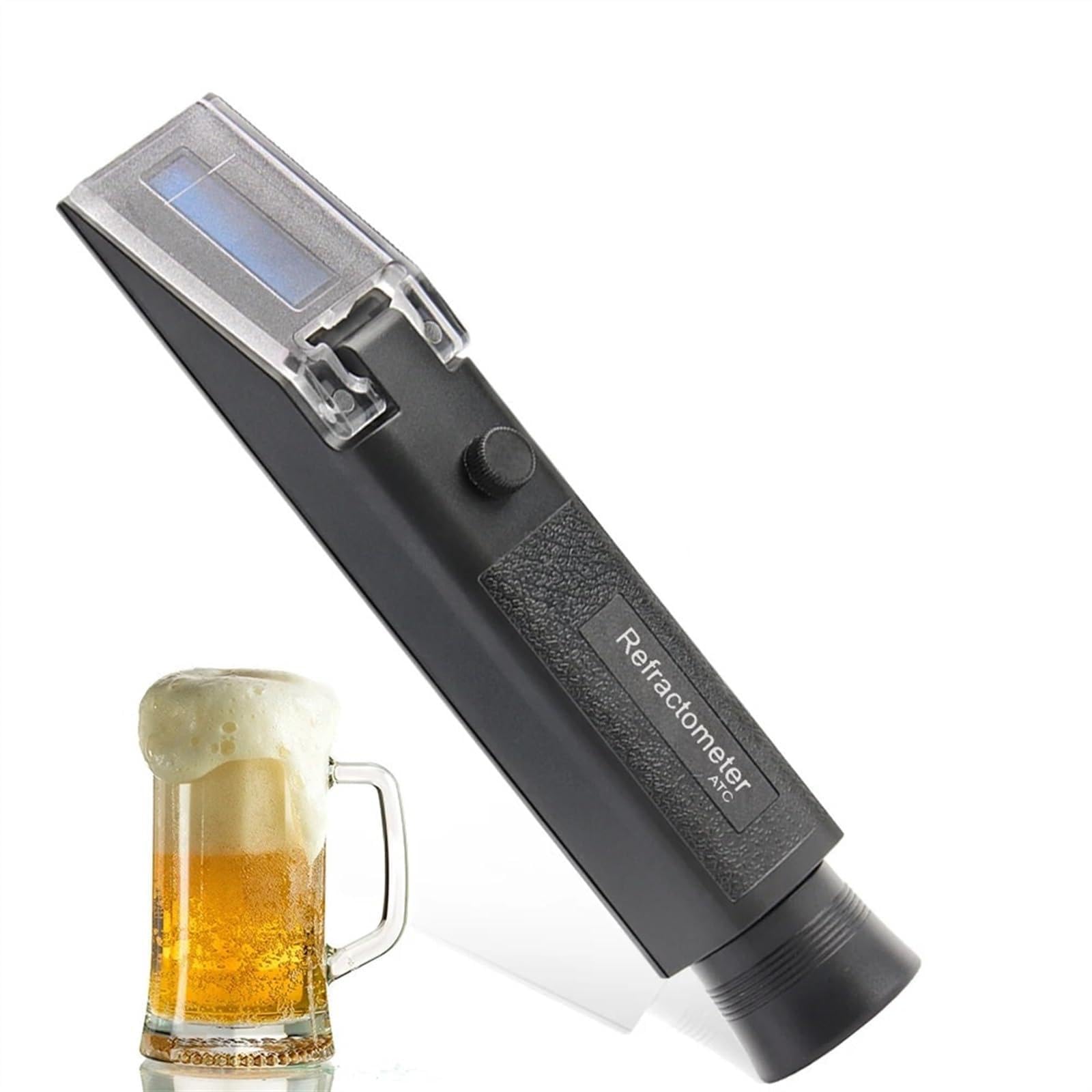 Rifrattometro for Birra Portatile 0-32% Brix SG 1.000-1.120 Misuratore di concentrazione a Doppia Scala for la misurazione dello Zucchero nella Produzione