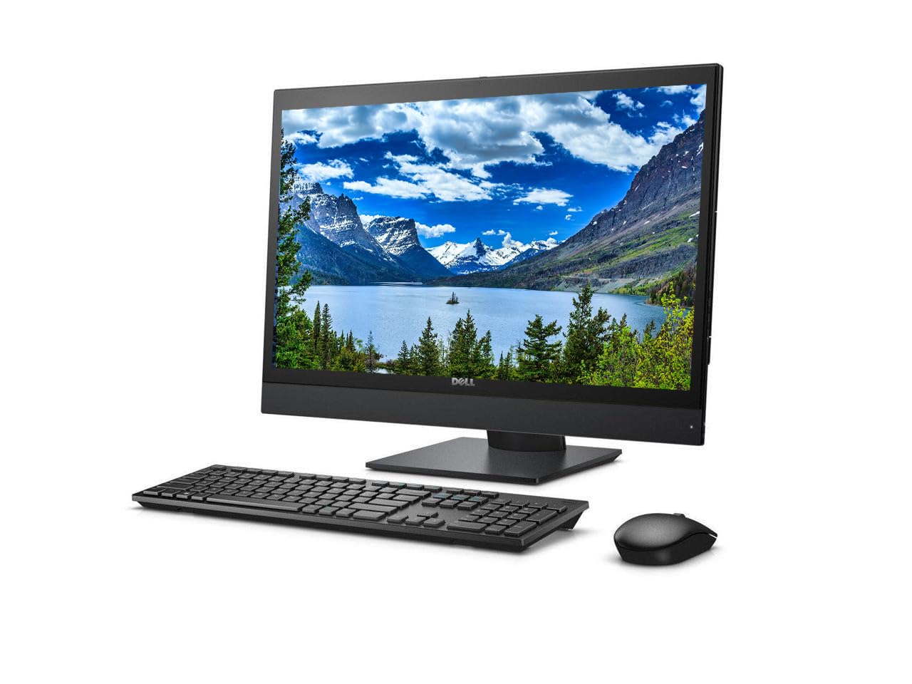 Dell OptiPlex 5250 Ordinateur de bureau tout-en-un avec écran de 21,5 ", Intel Pentium Gold G4560, 8 Go de RAM, SSD 256 Go, clavier QWERTY américain, WiFi, Bluetooth, Windows 11 Pro (reconditionné)