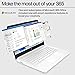 HP 14 Inch Laptop with 1-Year Free Microsoft Office 365, Intel Celeron CPU, 16GB RAM, 2TB Storage (512GB Onboard, 512GB External and 1TB Cloud), Intel UHD Graphics, WiFi 6, White, Windows11