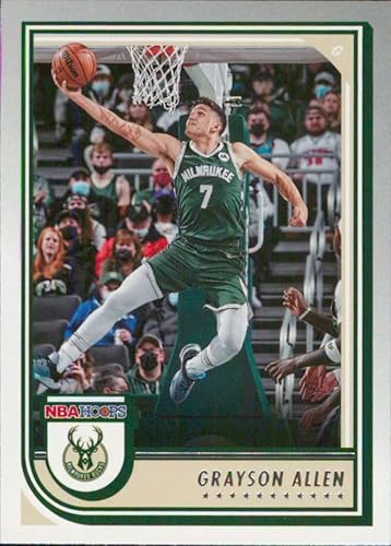 2022-23 Panini NBA Hoops #47 Grayson Allen NM-MT Milwaukee Bucks Basketball Trading Card NBA
