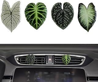 Car Air Freshener Clips,Leaf Car Vent Clip,Car Vent Decoration Accessories,Car Decorative Clip, Car Air Conditioner Decorations Clip,Car Automotive Interior Decoration Accessories Gifts for Men/Women (Leaf Plant Car Air Freshener Clips)