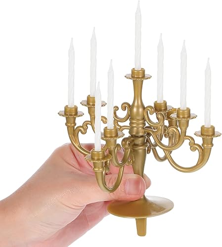 Miniatura 3 de Decoraciones creativas para tartas, 2 piezas, adornos de candelabros, decoración de cupcakes de boda, suministros de fiesta de cumpleaños