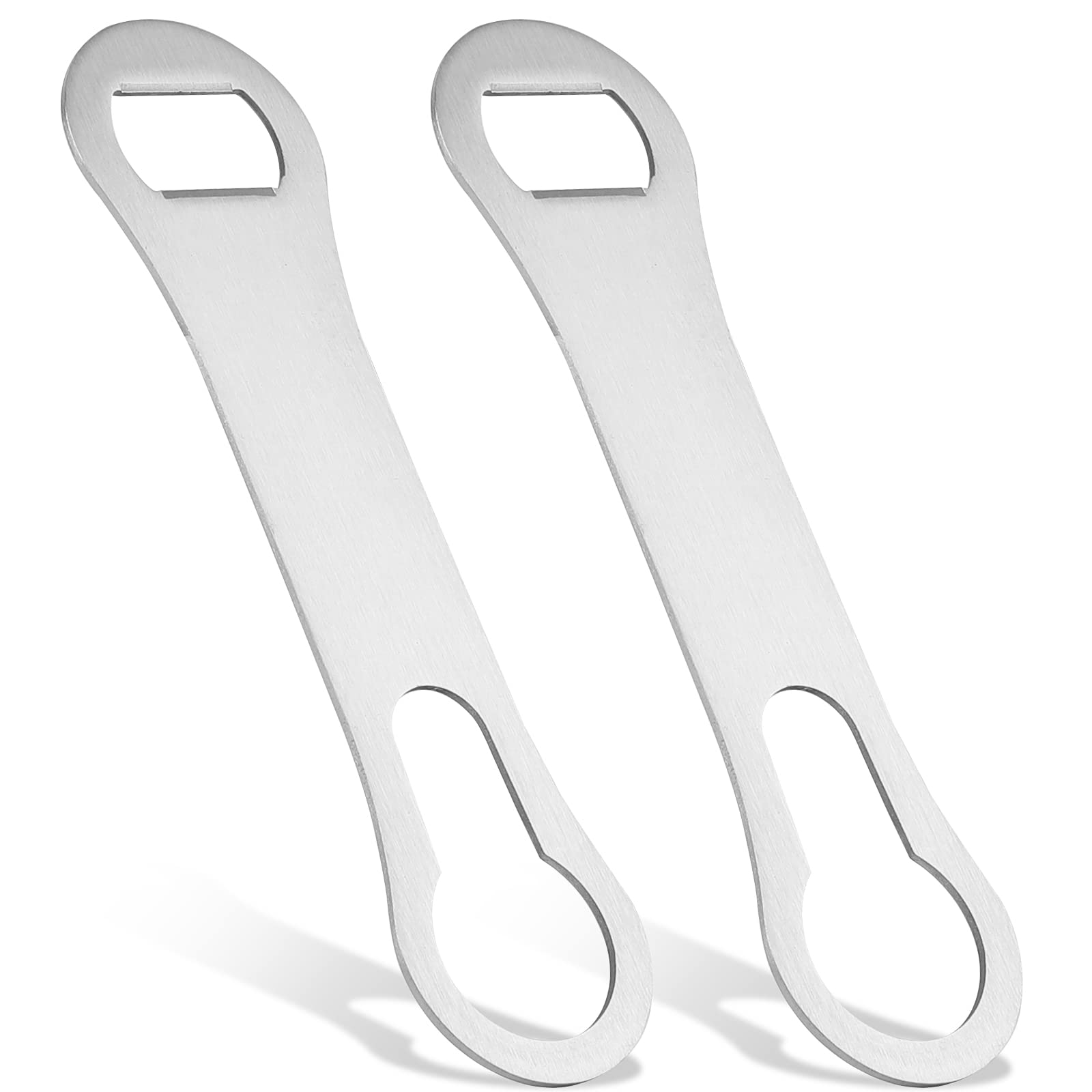 2-in-1 Bottle Opener & Spout Remover - Stainless Steel -8