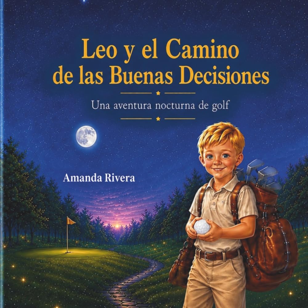 Leo y el Camino de las Buenas Decisiones: Una aventura nocturna de golf