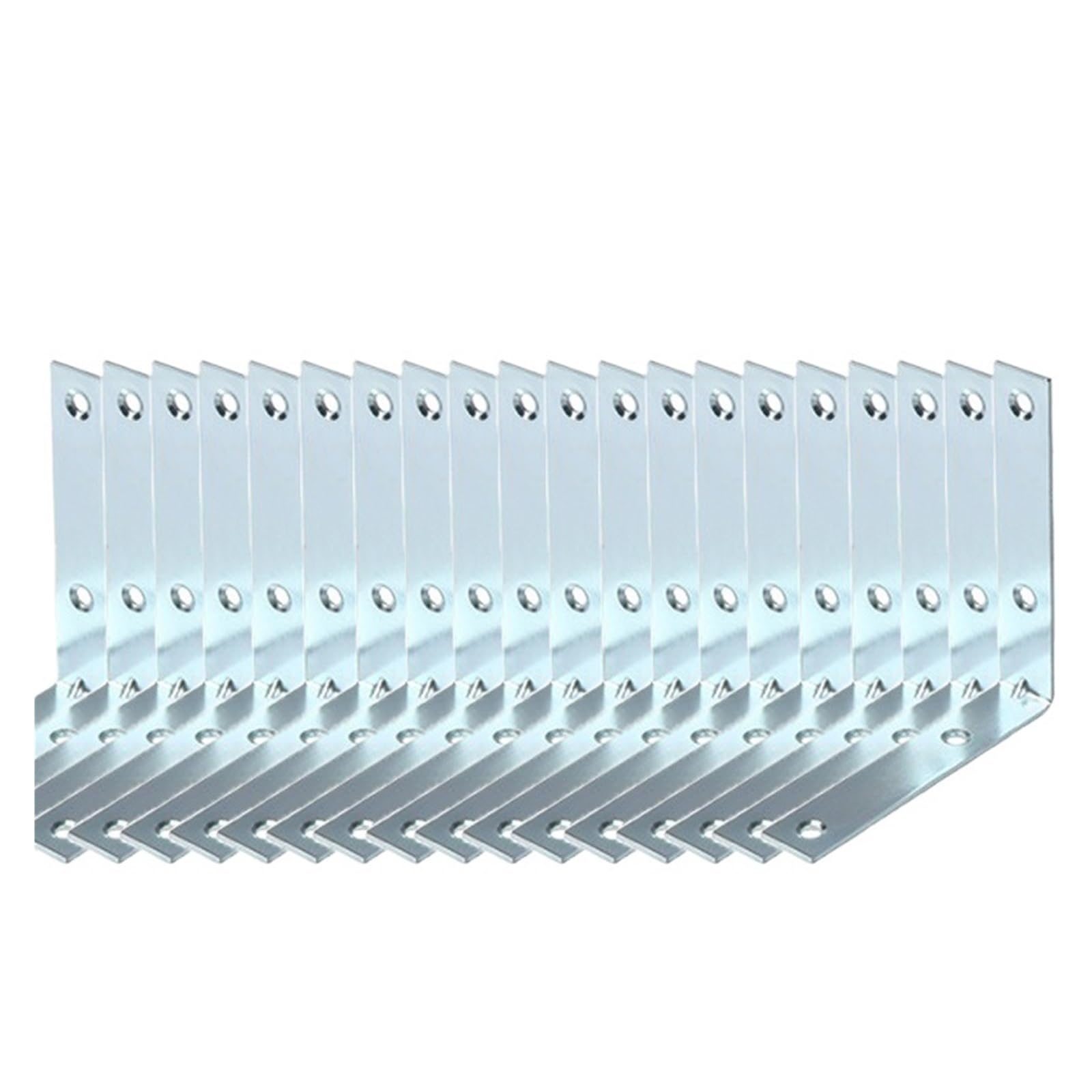 Fhdbekdcldm 20Pcs-50Mm L Brackets, Compatible With Cabinet Bookshelf Table Chair