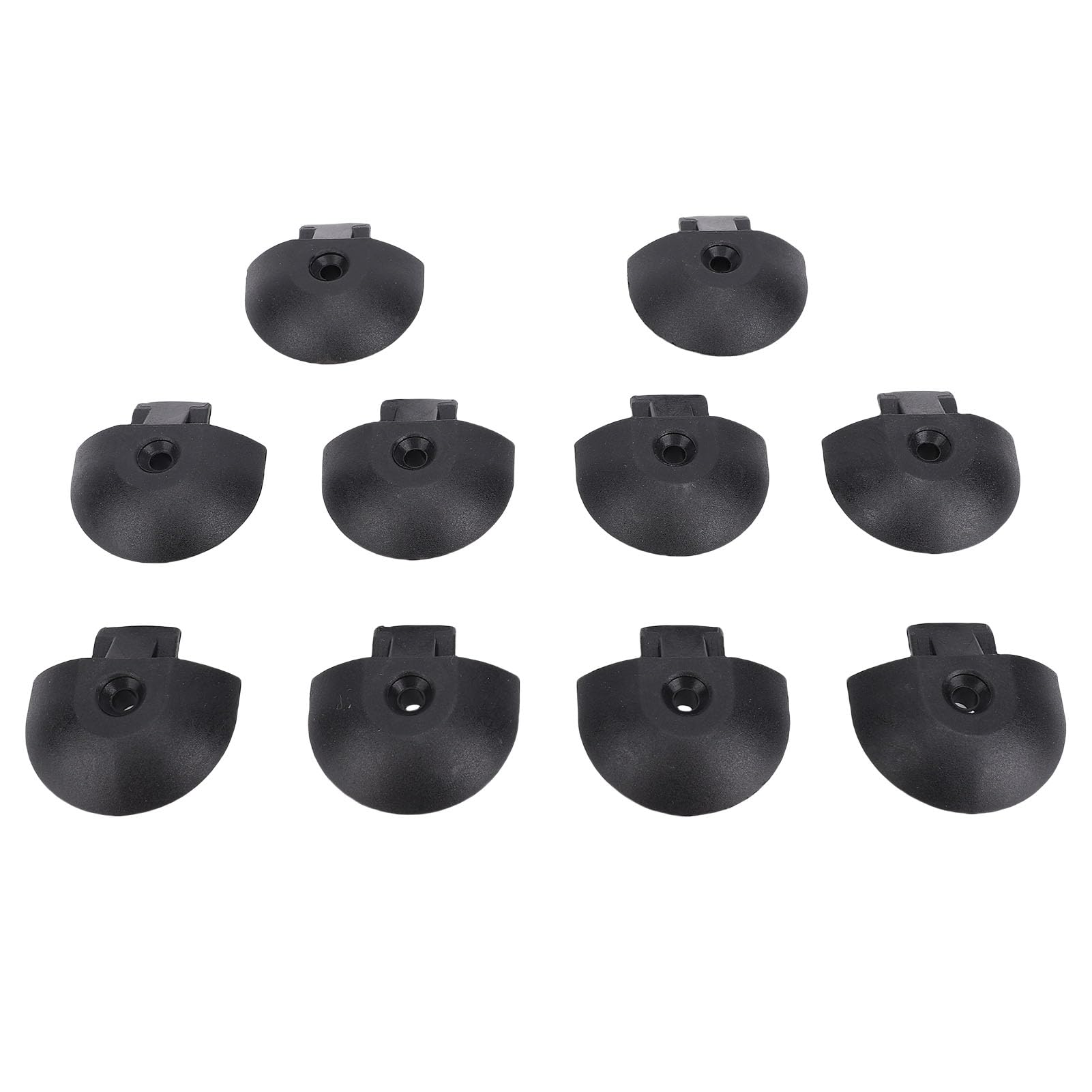 Bediffer Embout de Rail en L, Conception sans Couture pour Lit de Camion, Remorque, Contrôle du Fret, Pick-up RV ATV, 10 Pièces