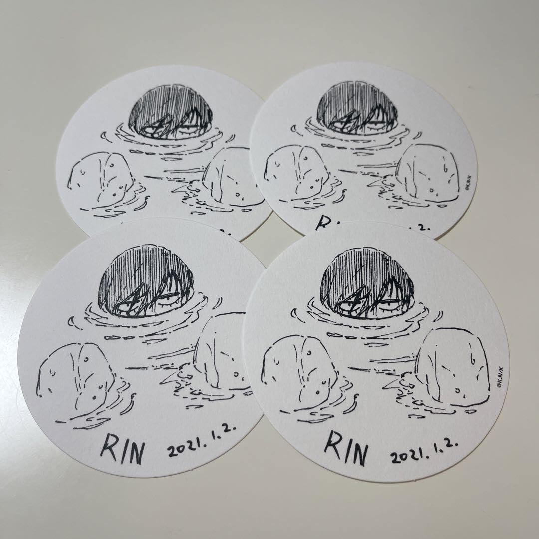 ブルーロック　糸師凛　タワレコ展　コースター Amazon.co.jp: ブルーロック 原画展 タワレコ タワーレコード 限定