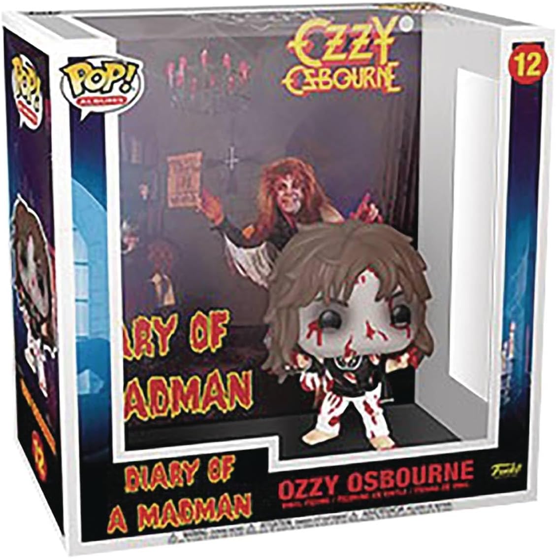 Funko Pop! Albums: Ozzy Osbourne - Diary Of a Madman - Music - Collectable Vinyl Figure - Gift Idea - Official Merchandise - Toys for Kids & Adults - Music Fans - Model Figure for Collectors