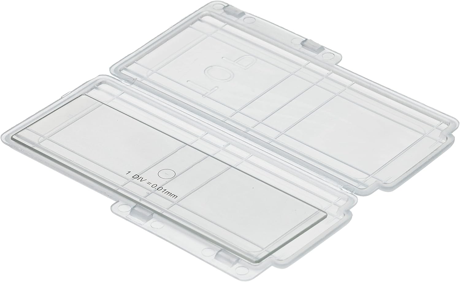 Bresser Microscope Slides (1/100 mm Ratio with Micrometer Scale for Calibration for Measuring Preparations)