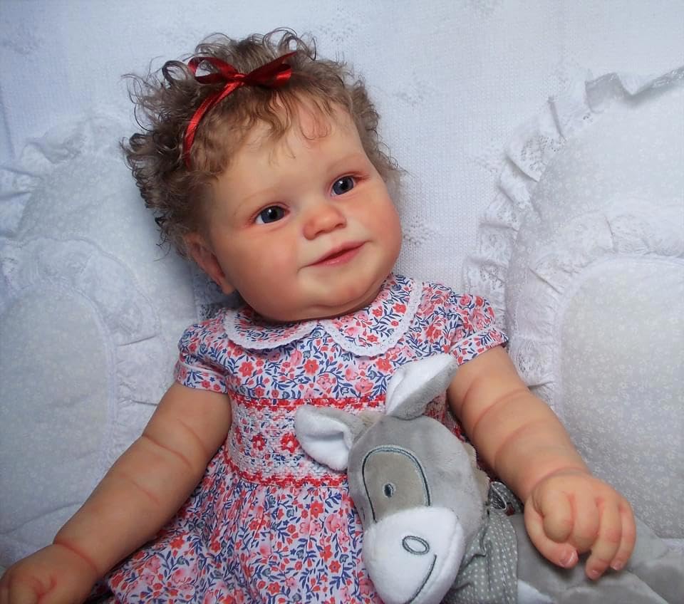 RXDOLL Prawdziwe życie Reborn Baby Dolls silikonowe całe ciało winylowa dziewczyna 50 cm anatomicznie poprawne lalki dla niemowląt uśmiechnięte realistyczne noworodki lalka ręcznie robiona zabawka dla