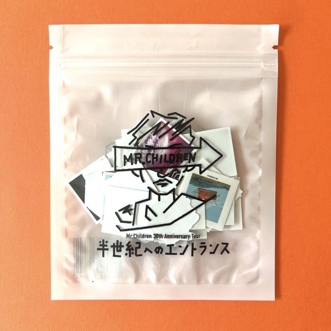 【Mr.Children】ミスチル　フレークシール&カッティングシールセット Mr.Children】ミスチル フレークシール&カッティングシー