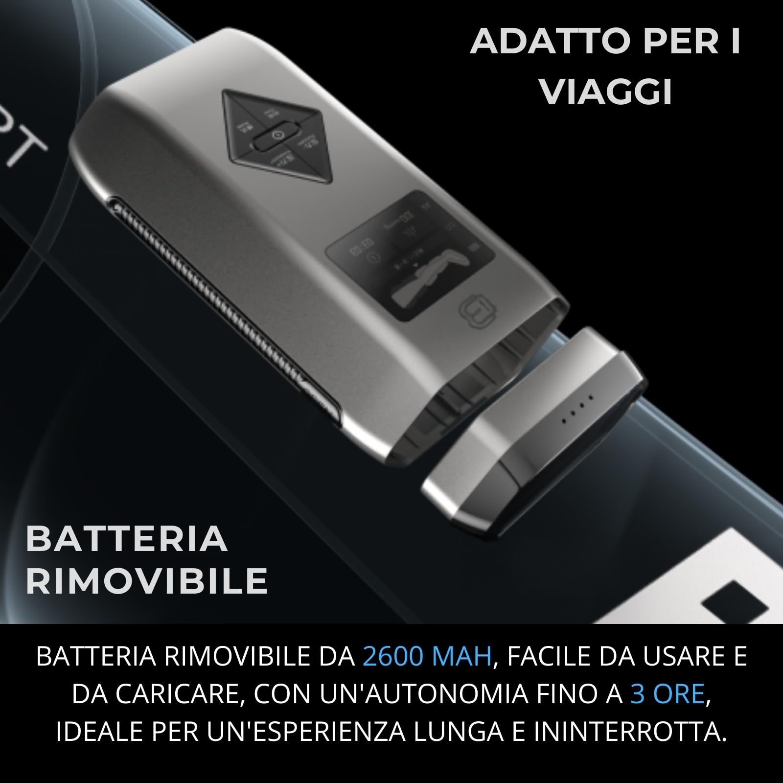 BOOTECH Pressoterapia Wireless per Casa, Massaggiatore Gambe Stanche, Recovery Boots Migliora Circolazione, Recupero Muscolare, Drenaggio Linfatico, Anticellulite, Batteria 3H Controllo App (L)