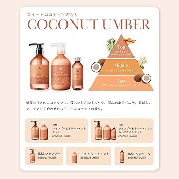 Amazon | ISM ココナッツアンバー シャンプー＆トリートメント