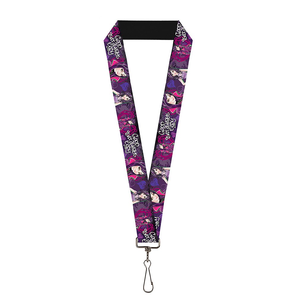 Buckle-Down Lanyard-1.0-Descendants Mal 3-Poses Good Isn't Always/he - multi - One size