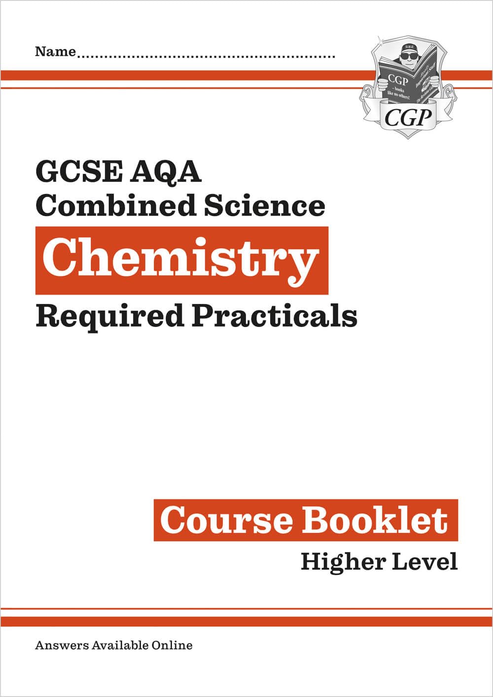GCSE Combined Science Chemistry AQA Required Practicals Course Booklet - Higher (CGP AQA GCSE Combined Science)