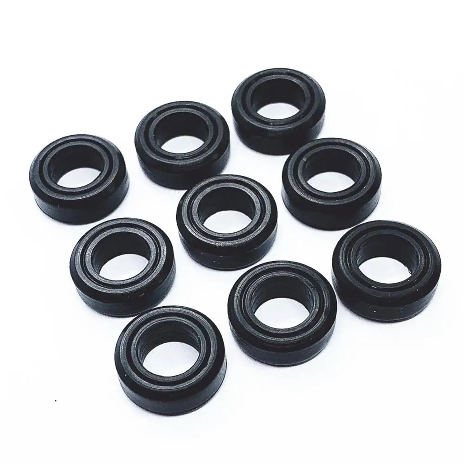 wtryskiwacz paliwa wtryskiwacz paliwa Zespół Wtrys 100 sztuk dolnych uszczelek wtryskiwaczy paliwa 16*9*5,8 mm pasujące do zestawów naprawczych wtrysku Pasuje do Toyota Camry AY-S4036(AY-S4036-Red)