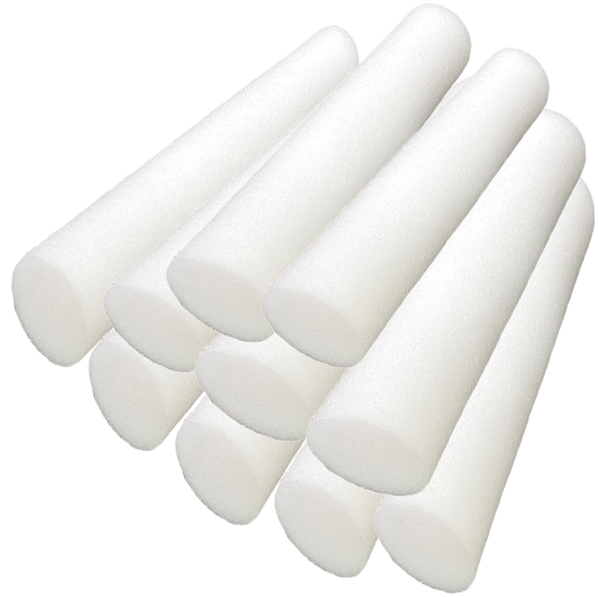 JEUXFX Foam Tubes Sofa Slipcover 10Pcs, 27cm Long Non-Slip Foam Sticks, Foam Seam Strip for Fixing Sofa Cover Stretch Couch Cover Furniture Protector Foam Rods(Diameter-3cm)