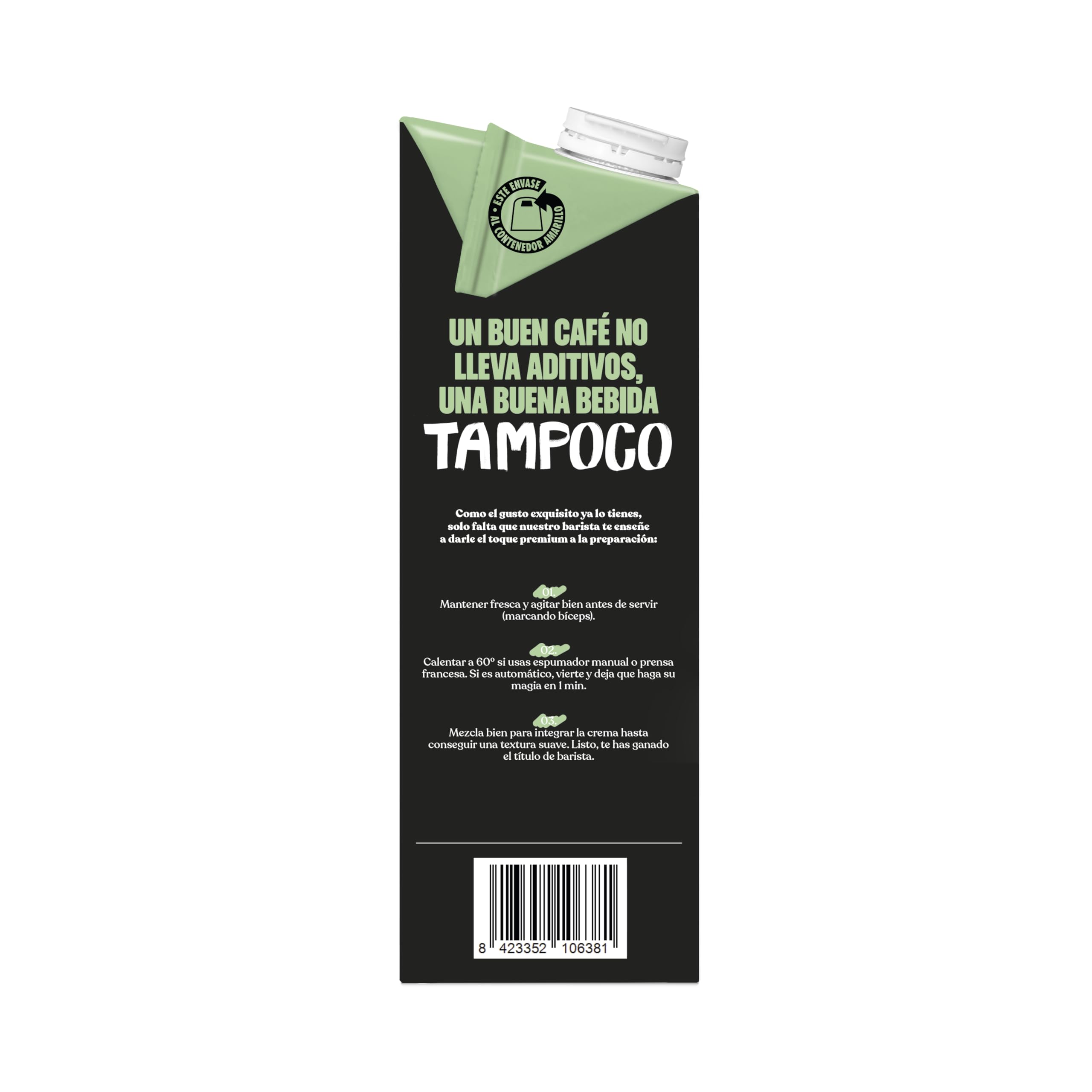 Yosoy Bebida Vegetal de Soja Barista sin Azúcares Pack 6x1L