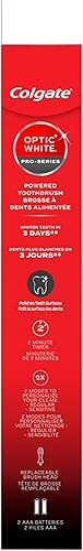 Miniatura 8 de Colgate Optic White Pro Series - Cepillo de dientes de batería color negro