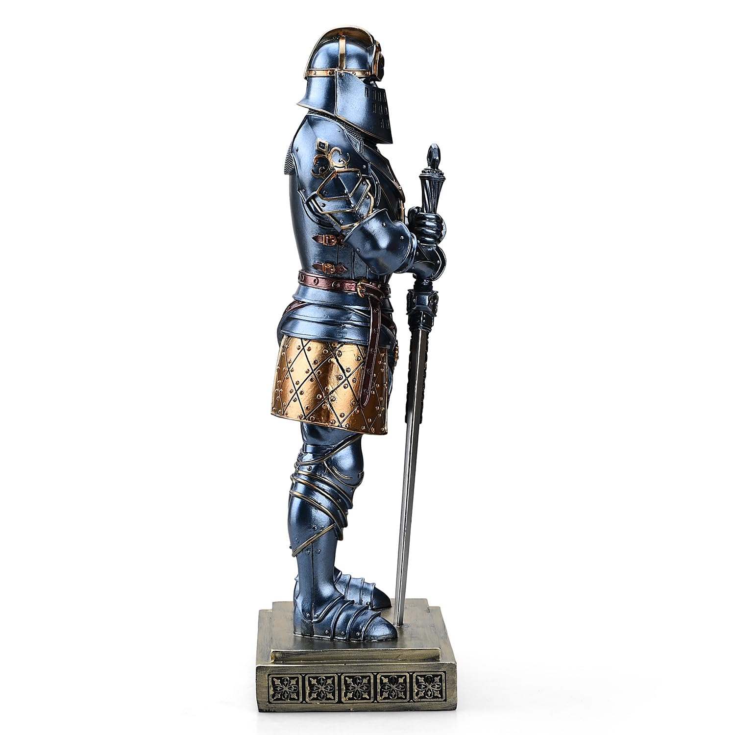 Amazon.co.jp: Amoysanli 中世の騎士像 王のガード 中世の装飾