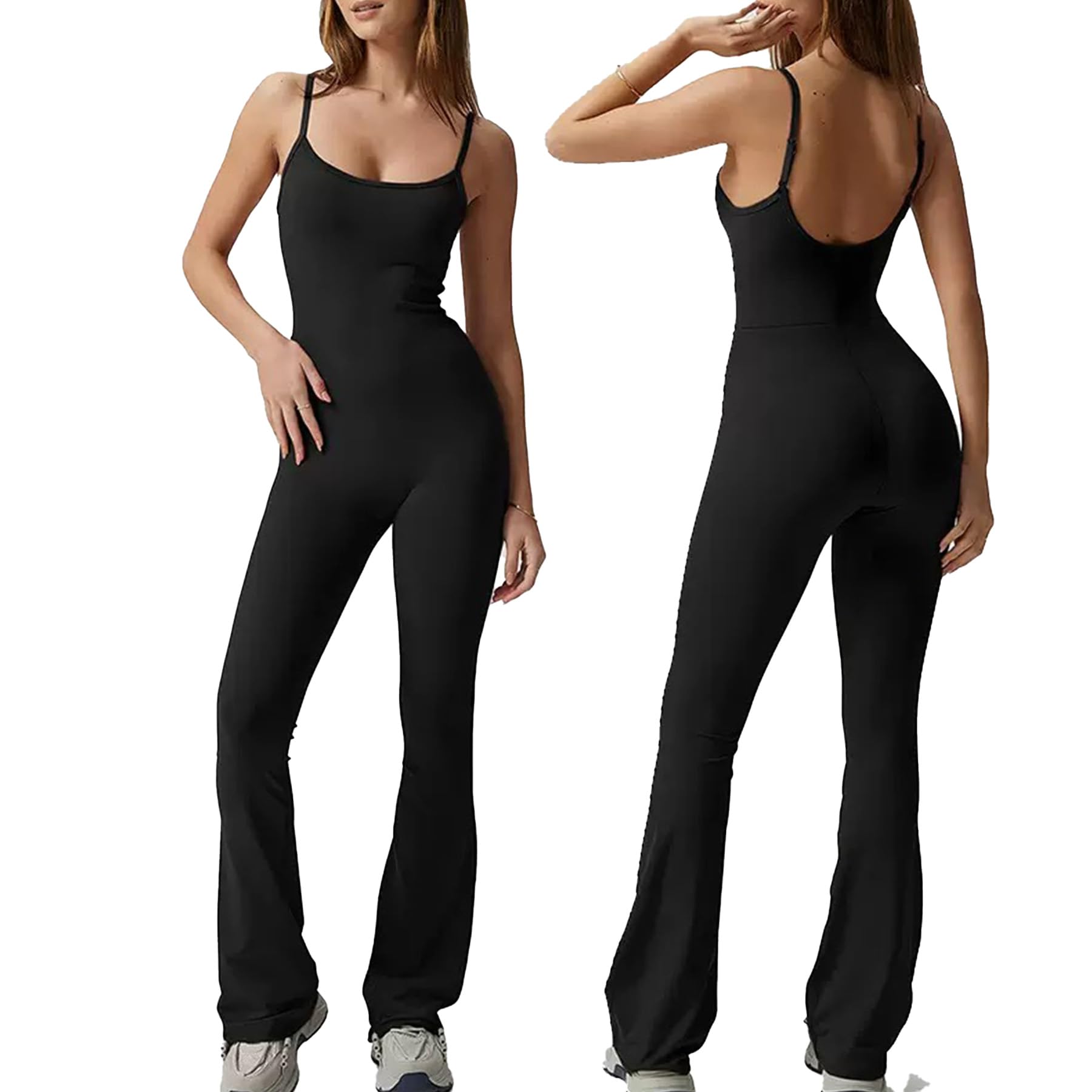 Combinaison pour femmes Adherent Sexy Elegant Sporty Jumpsuit Vêtements Sport sans Coutures, Vêtements Gymnastique et de Yoga, Combinaison de Travail