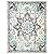 Safavieh Madison Collection MAD473B Boho Chic Medallion Distressed Non-Shedding Stain Resistant Living Room Bedroom Area Rug, 9' x 12', Cream / Blue