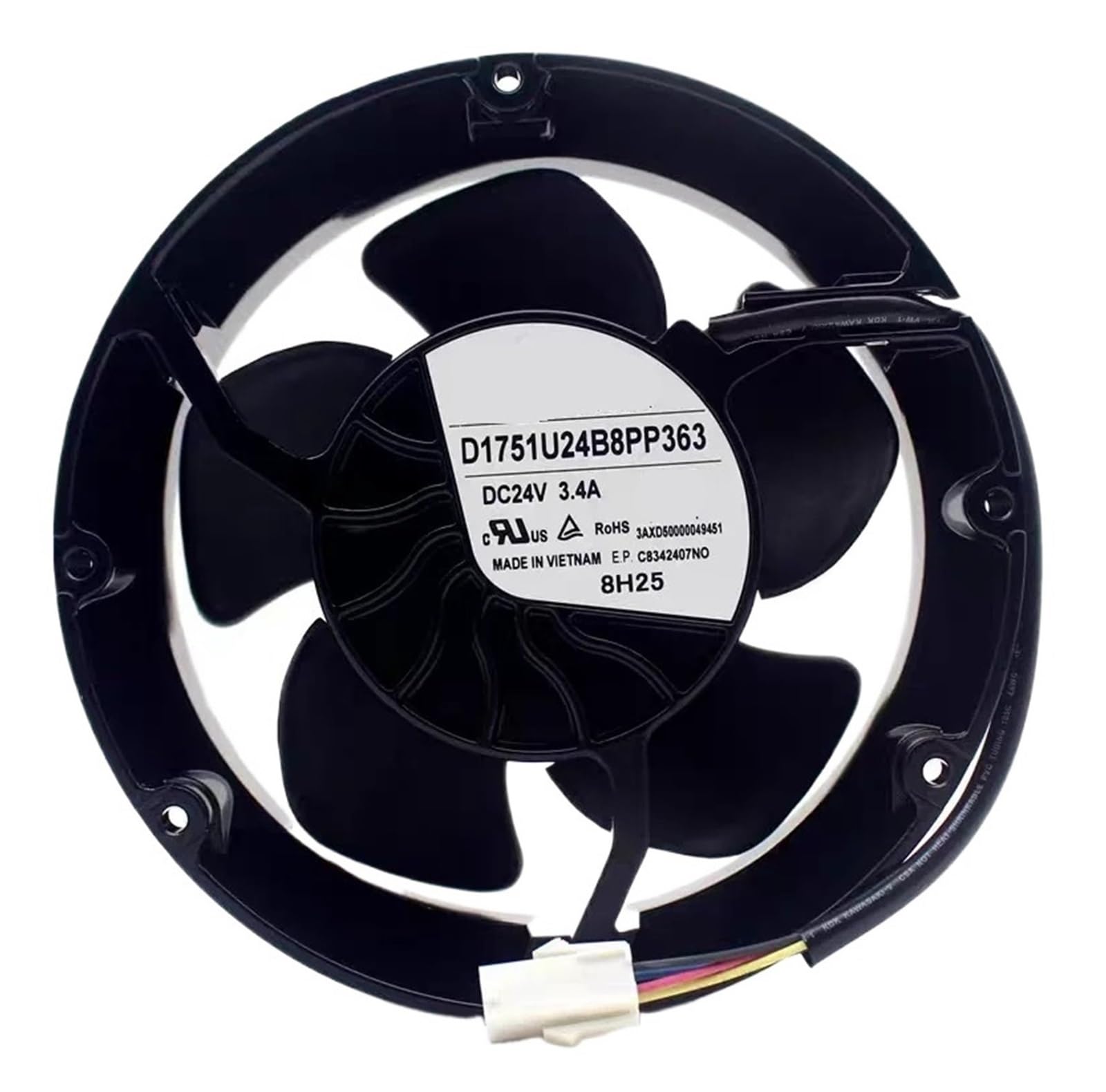 ZVQYSGIW D1751U24B8PP366 24V 3.4A ACS880 fan