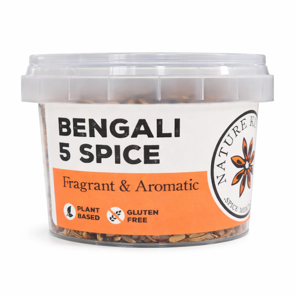 Nature Kitchen Bengali 5 Spice 65g Panch Phoran Blend, Bangla Herbs Spices, Gluten Free Vegan, Authentic Bangladeshi Seasoning for Curries Tempering Rice Dal and Everyday Cooking - 1