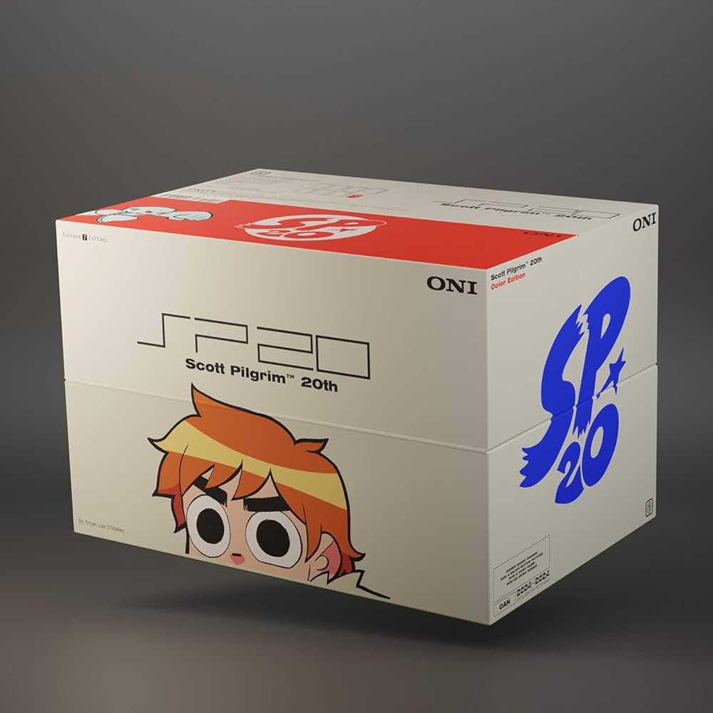 Amazon.com: Scott Pilgrim 20th Anniversary Color Hardcover Box Set:  9781637154380: O'Malley, Bryan Lee: Books