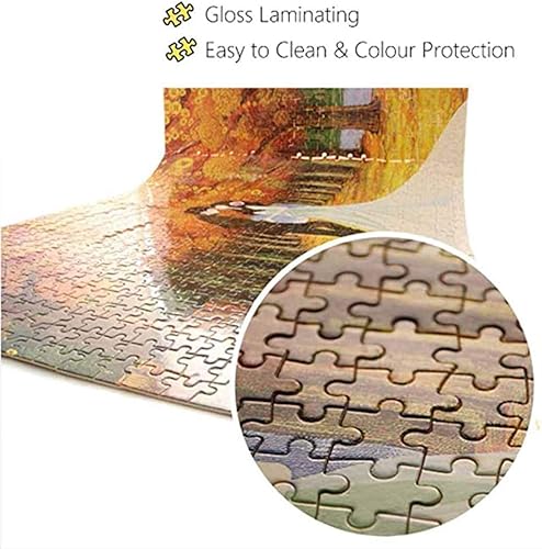 Miniatura 2 de Amsterdam Canal Art Puzzle 5001000150020003000400050006000 piezas, Rompecabezas de madera Decoración del hogar, Juguetes educativos para adultos y