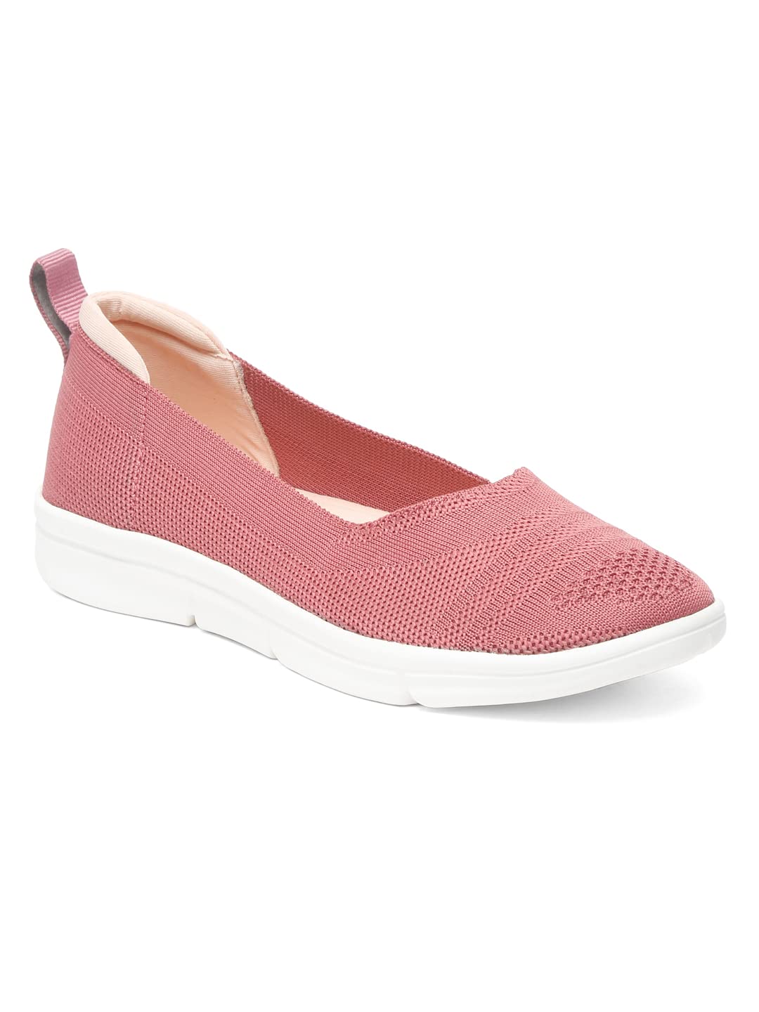 Bruno Manetti Womens Nude Slipon Back Closed Round Toe Upper Fabric Insole Memory Foam EVA Sole Comfort Bellies (B0BVMLX438) Amazon Price History, Amazon Price Tracker