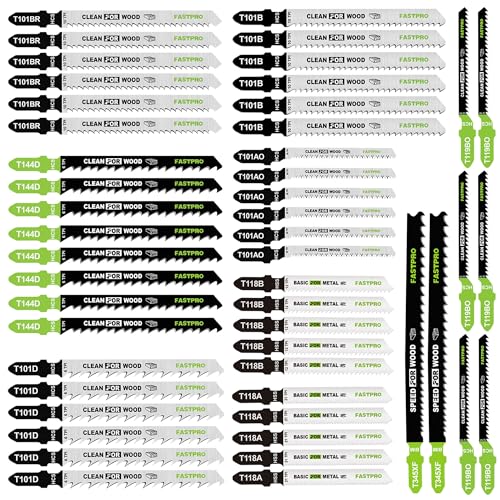 FASTPRO 50-Piece Jigsaw Blade Set
