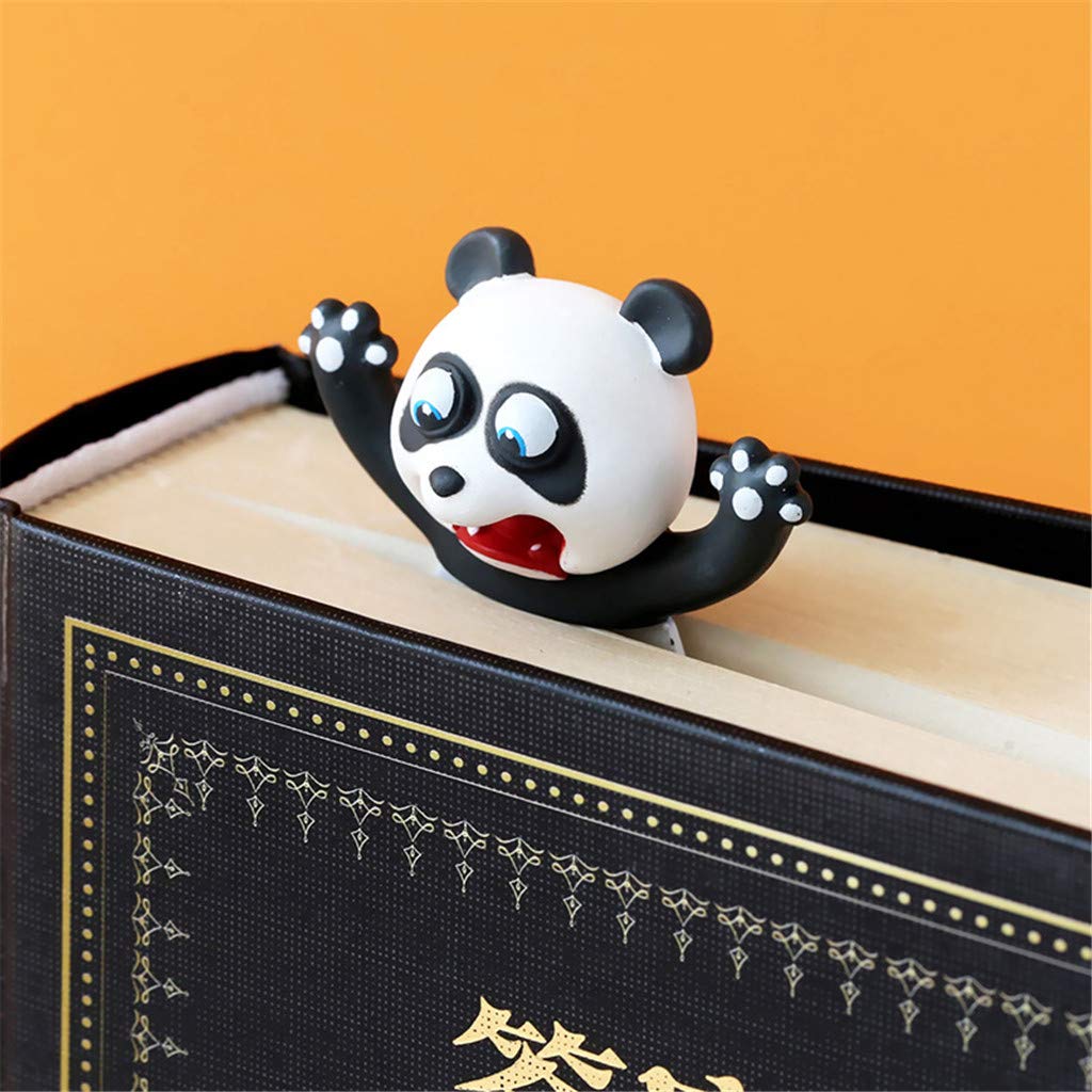 8 Stück schöne Lesezeichen, lustiges 3D-Cartoon-Lesezeichen, Tiere für Studenten, Büro, Schreibwaren, kreatives Geschenk, ideal für Jungen und Mädchen
