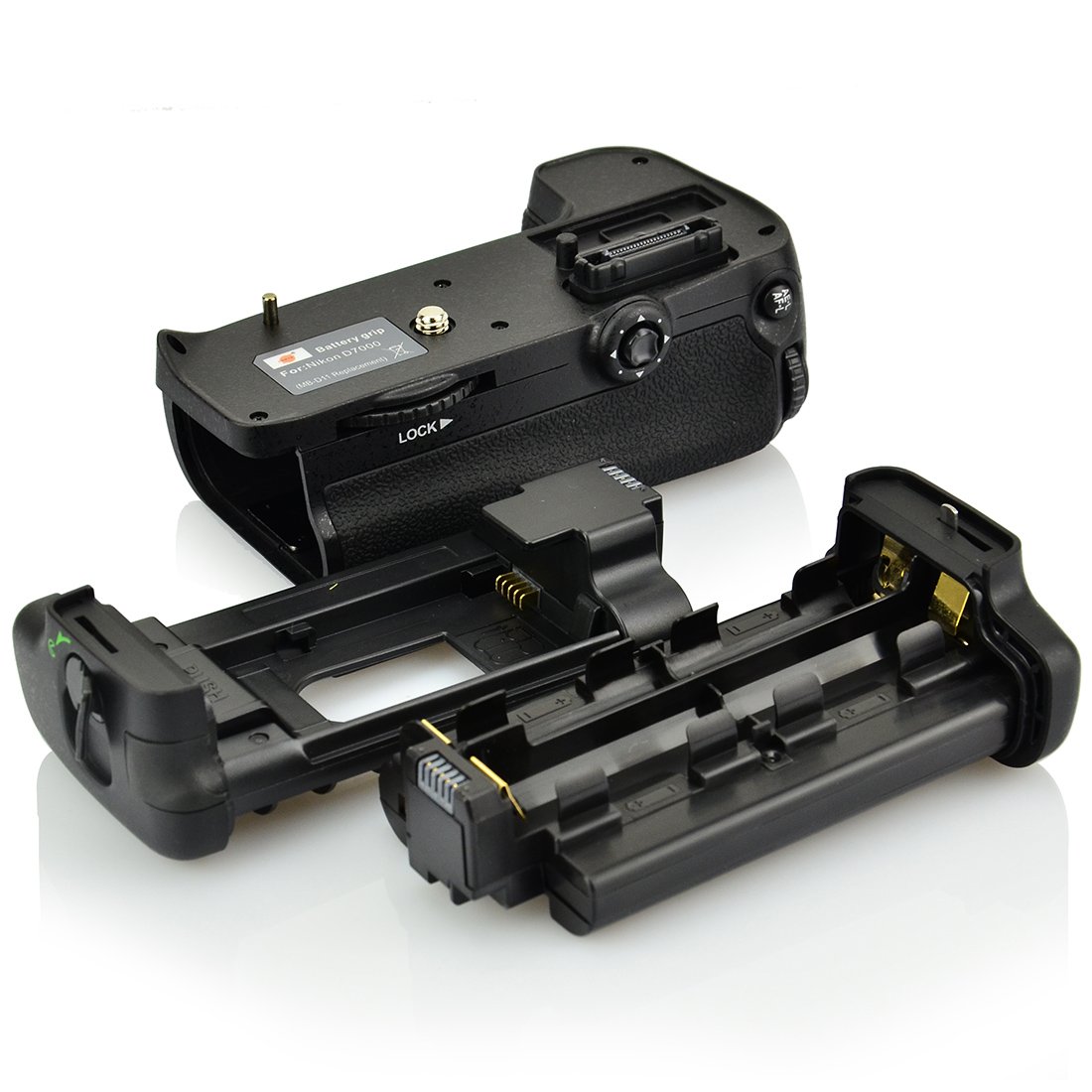 DSTE MB-D11 Apretón Batería + 2X EN-EL15 Batería + USB Cargador Compatible con Nikon D7000