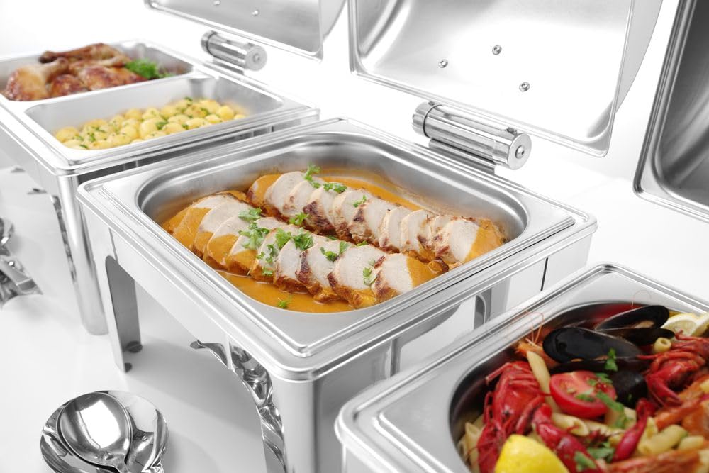 HENDI Chafing dish GN 1/1 finitura a specchio