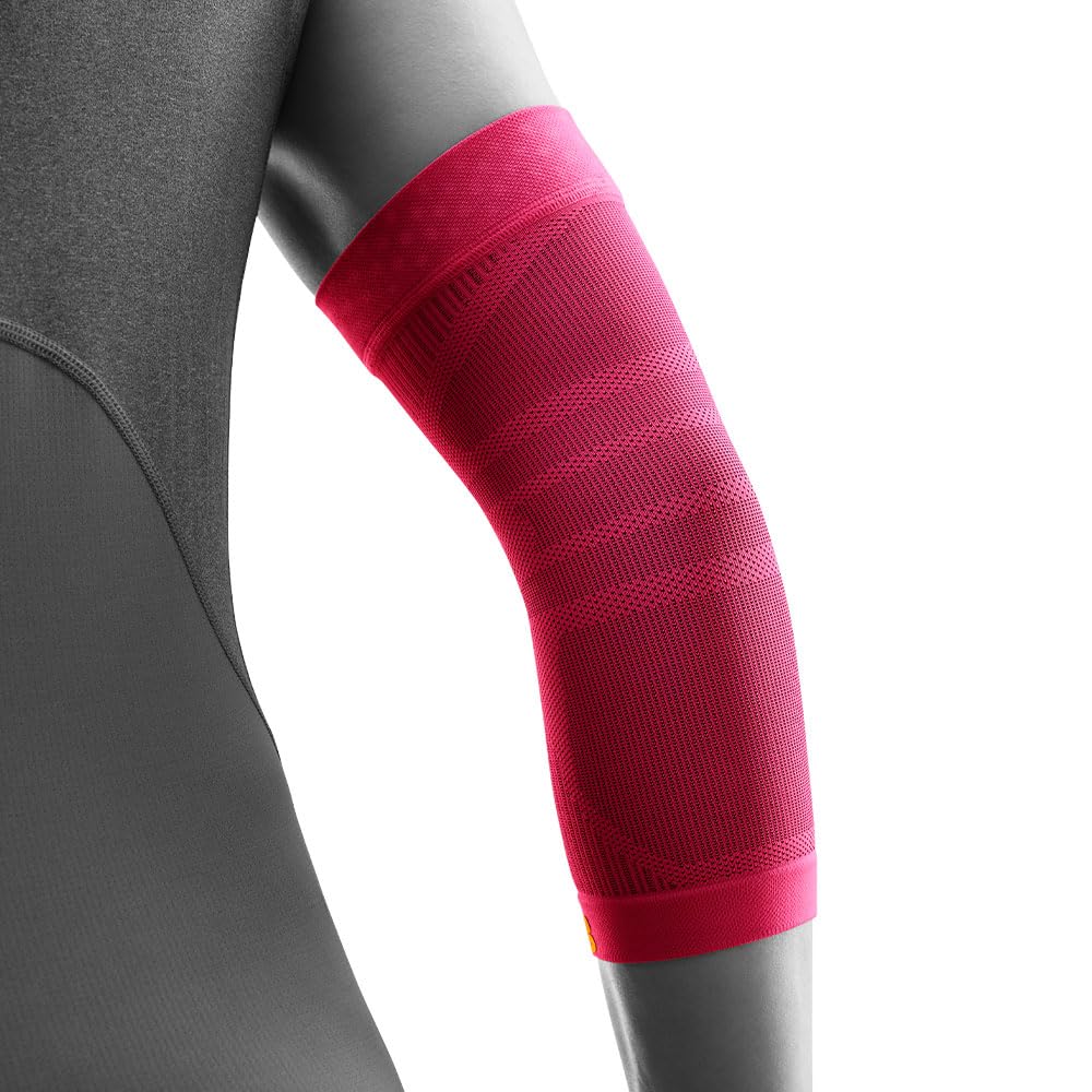 Bauerfeind Codera deportiva de compresión para codo, 1 codera unisex con compresión, para baloncesto, atletismo y deportes de pelota y golpeo, se puede llevar a la derecha e izquierda