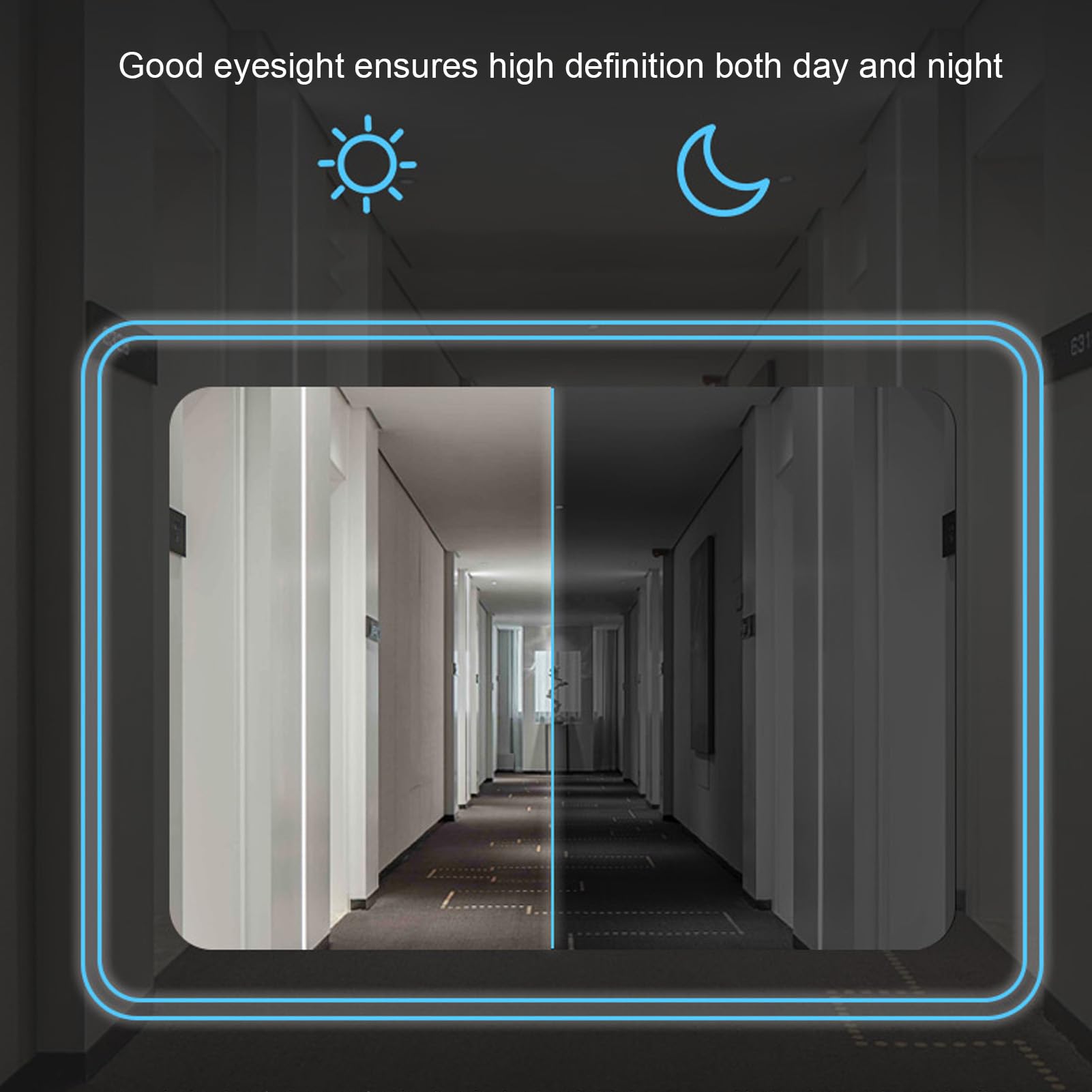 Annadue Cámara de Timbre Inteligente, Timbre de Vídeo HD Gran Angular con Conversación Bidireccional en Tiempo Real, Sensor de Movimiento PIR, Batería 3600 MAh, WiFi de 2,4 GHz