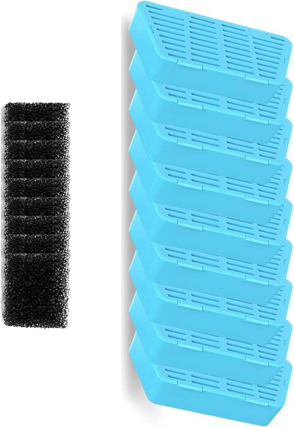 Pet Water Fountain and Foam Sponges Replacement Accessories for Automatic Cats Water Dispenser